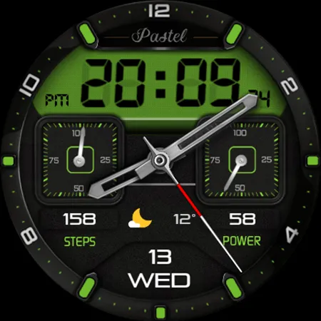 Hybrid Pastel Watch Face screenshot 35