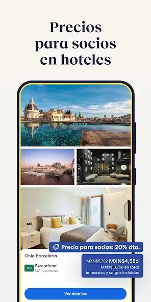 Expedia: viaje, hotel, vuelo screenshot 6