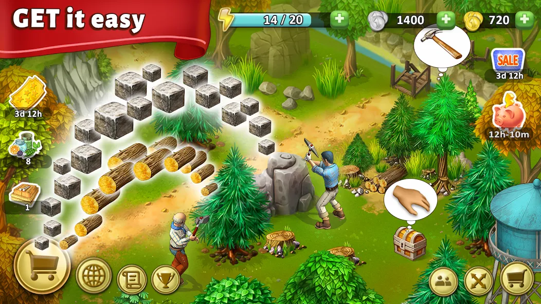 Janes Farm: Family farm game screenshot 2
