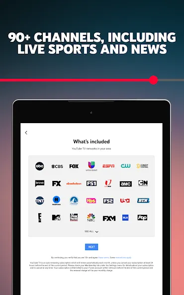 YouTube TV: Live TV & more screenshot 8