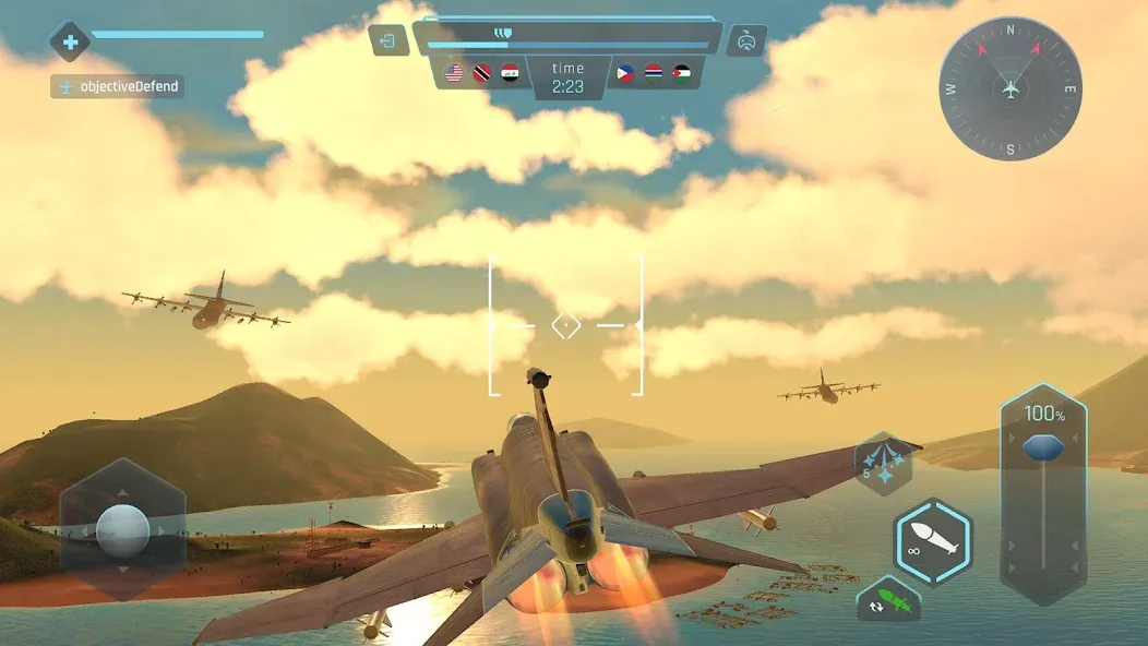 Sky Warriors: Airplane Games screenshot 6