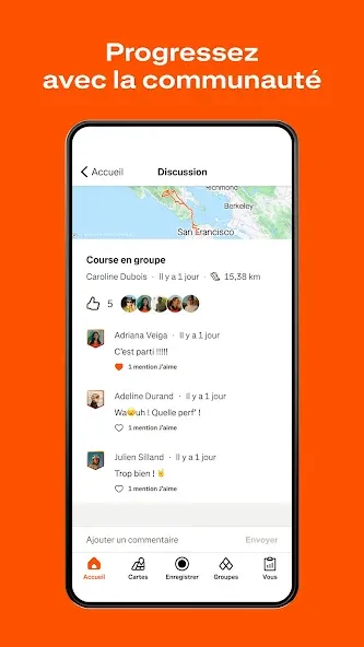 Strava : course, vélo, rando screenshot 7