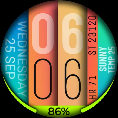 Watch Face WF106 screenshot 9