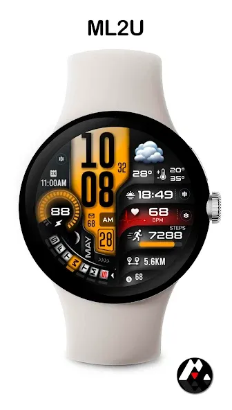 ML2U 260 Watch Face screenshot 4