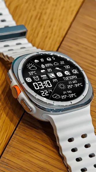 N-SPORT739 Digital Watch Face screenshot 7