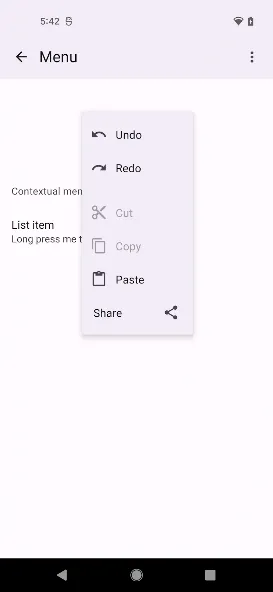 React Native Paper Example screenshot 5