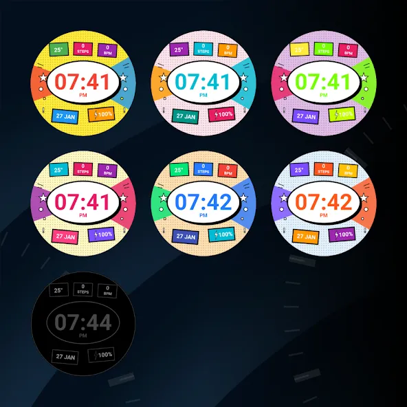 Pop Art - watch face screenshot 3
