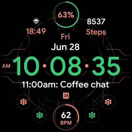 Ingress Digital - watch face screenshot 15