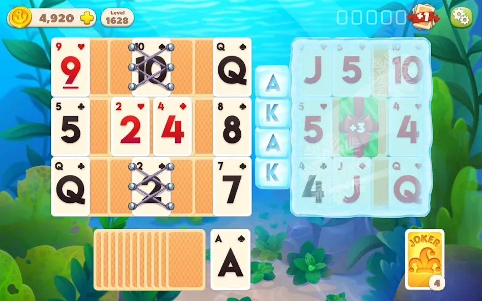 Undersea Solitaire Tripeaks screenshot 16