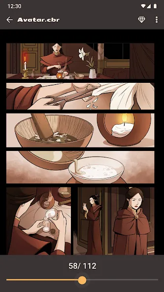 Comic Book Reader (cbz/cbr) screenshot 6