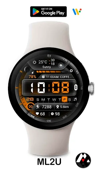 ML2U 221 Watch Face screenshot 20