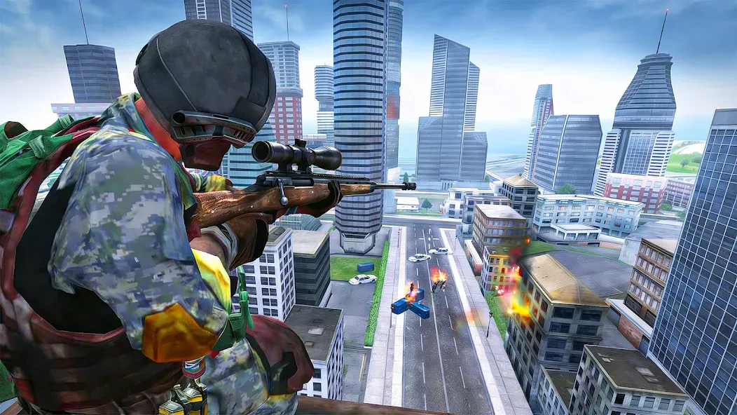 Helicopter War Strike 3D Game screenshot 3