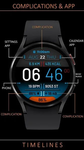 Watch Face WF102 screenshot 3