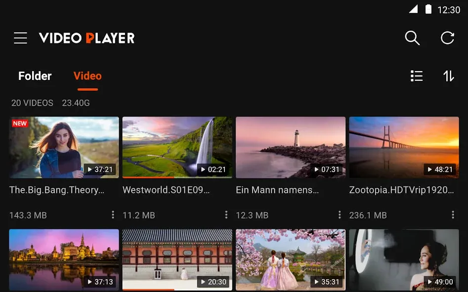 ビデオプレーヤー, 動画再生 screenshot 9