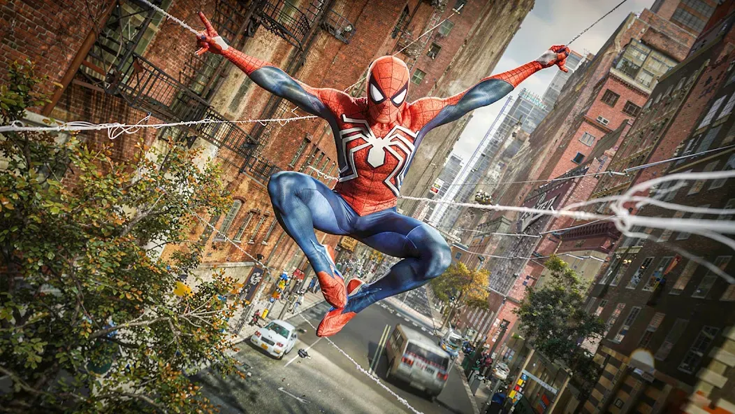 Spider Rope Hero Man Rescue 3D screenshot 3