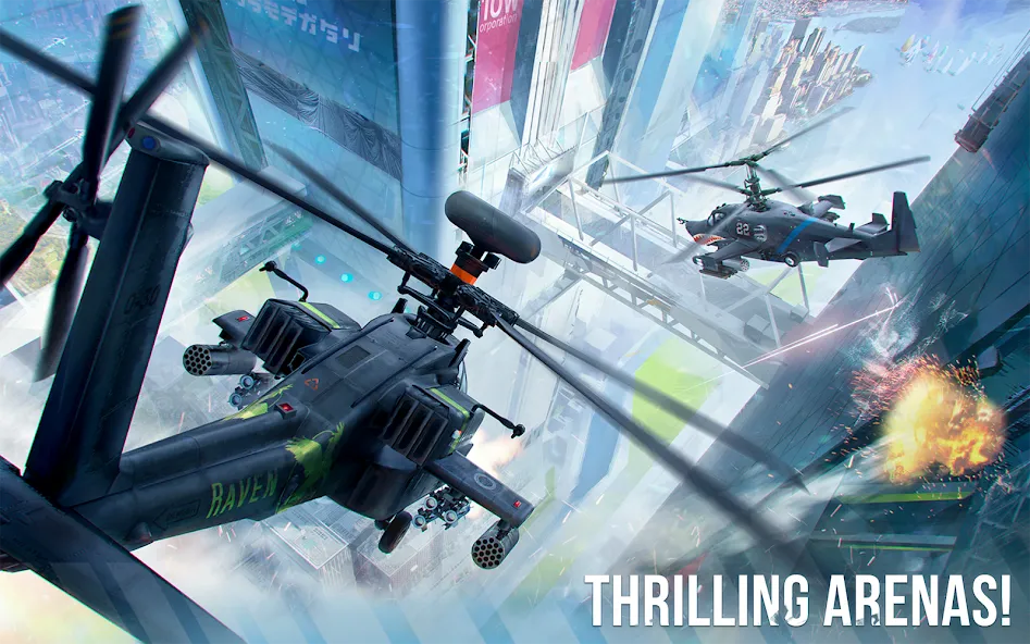 Modern War Choppers: Shooter screenshot 10