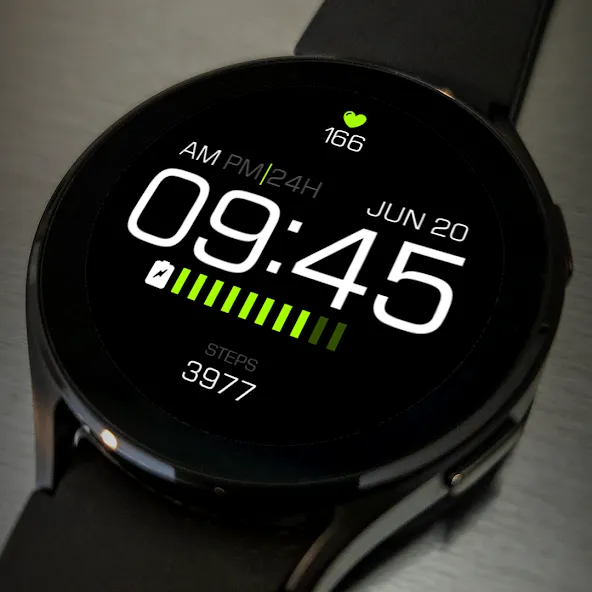 Digital Watch Face Key071 screenshot 3