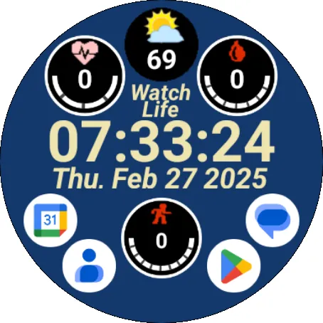 WatchLife Watch Face screenshot 2
