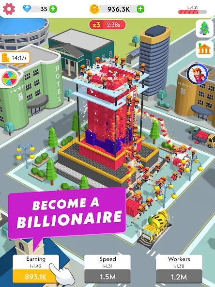 Idle Construction 3D screenshot 8