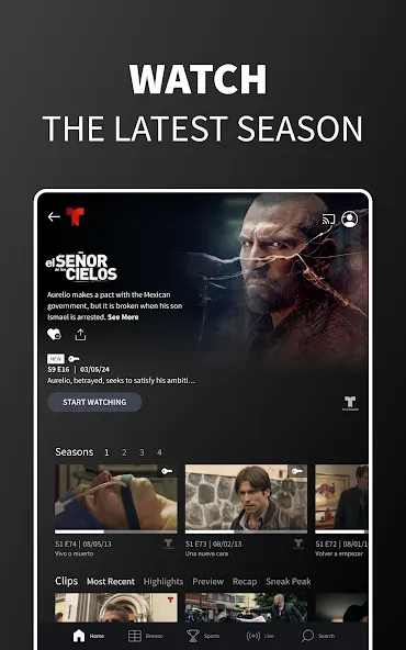 Telemundo: Series y TV en vivo screenshot 11