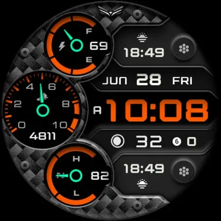 Ballozi AERONOX - Digital Face screenshot 13