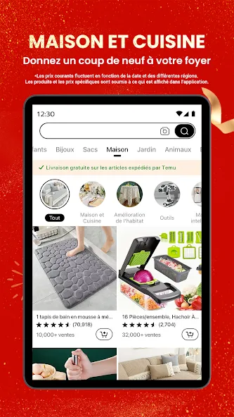 Temu : Achats et Mode en Ligne screenshot 9