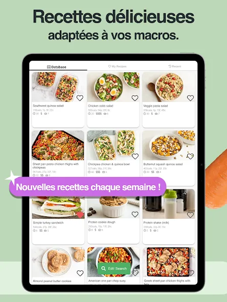 SF: Plans repas & musculation screenshot 13