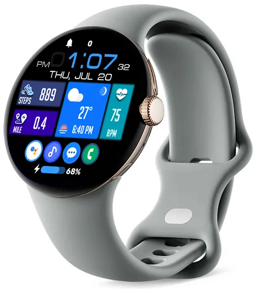 Tiles Window Watch Face NTV556 screenshot 7
