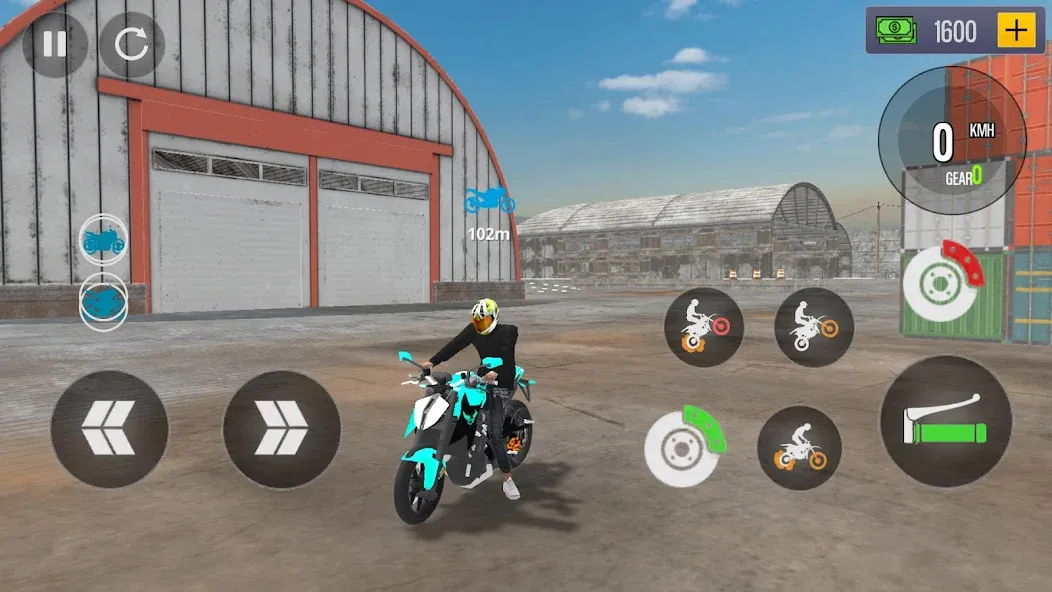 Motor Bike Stunt 3D Bike Game screenshot 3