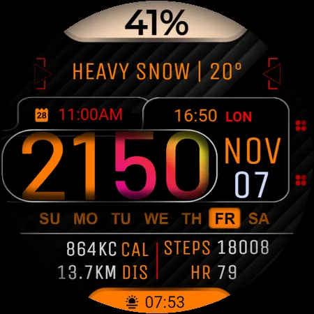 Watch Face WF162 screenshot 6