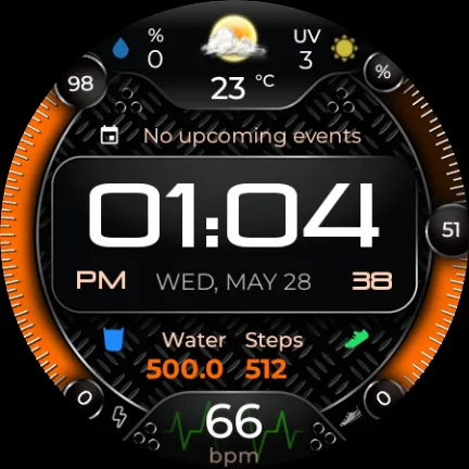 RealTex Premium Watch Face screenshot 14