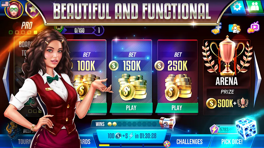 Backgammon Legends Online screenshot 6
