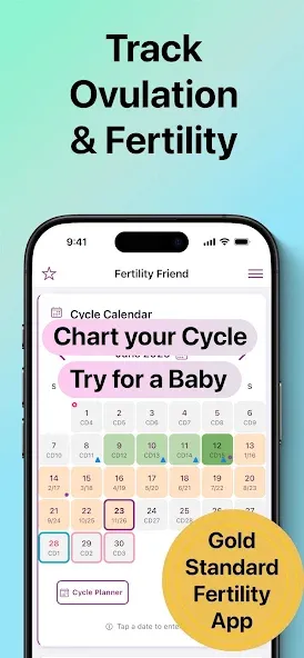 Fertility Friend Ovulation App screenshot 1