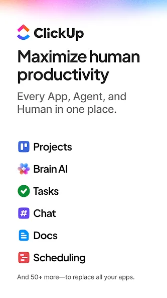 ClickUp: Tasks, Chat, Docs, AI screenshot 1