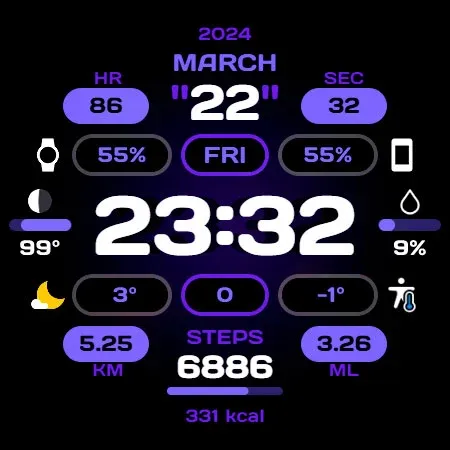 Qumoo Watch Face screenshot 9