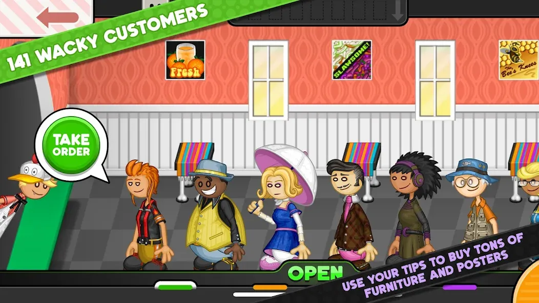 Papa's Cluckeria To Go! screenshot 2