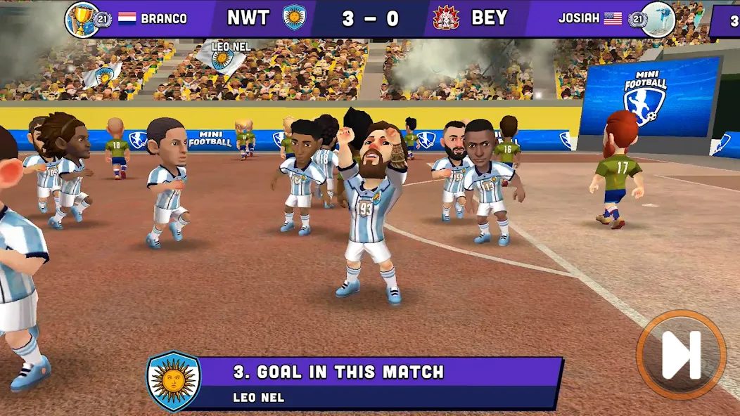 Mini Football - Fußballspiel screenshot 6