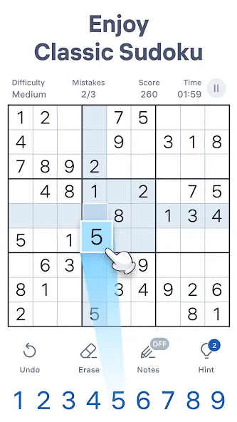 Sudoku.com - Classic Sudoku screenshot 1