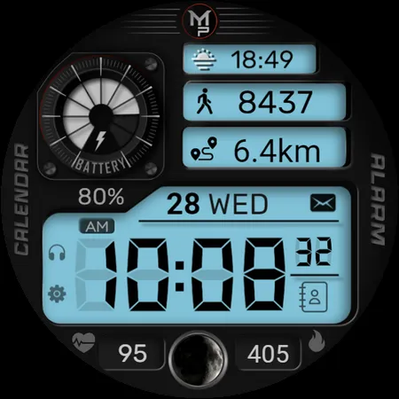 RECKONER - Digital watch face screenshot 11