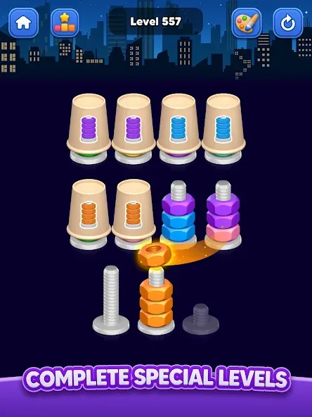 Nut Sort: Color Match Game screenshot 12