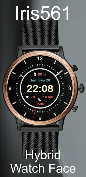 Iris561 Hybrid Watch Face screenshot 3