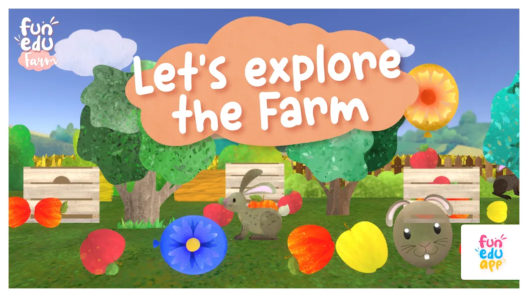 FunEduFarm - for 1-5 year olds screenshot 1