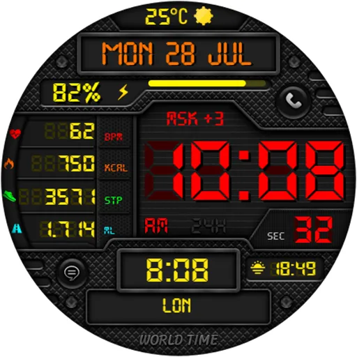 DIGI LONT CTS39 Watch face screenshot 14
