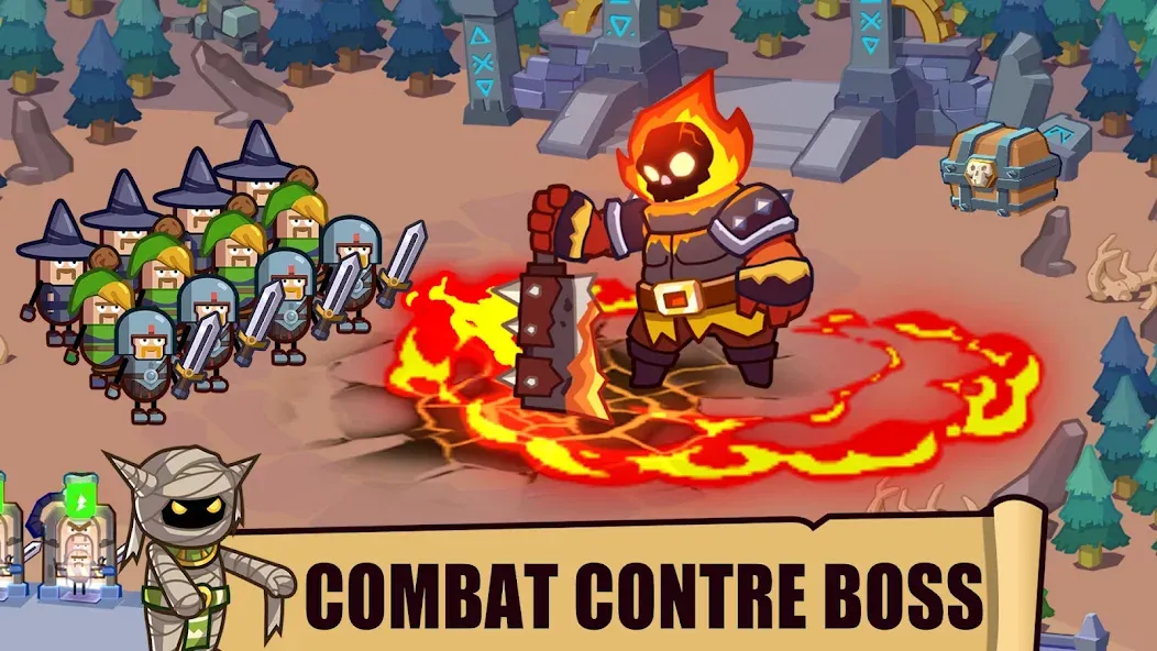 Fabrique de Héros: Idle Game screenshot 5