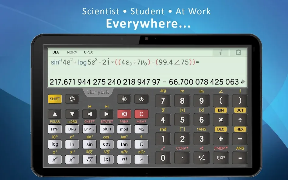 Champ Scientific Calculator screenshot 9