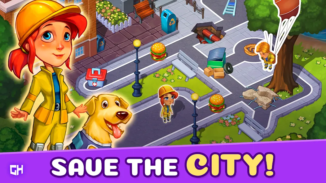 Rescue Crew: Strategy Puzzle screenshot 1