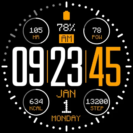 IWF AL1 watchface screenshot 30