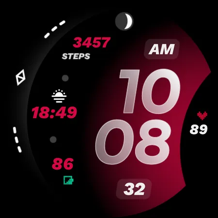 Eclipse: Digital Watch Face screenshot 27