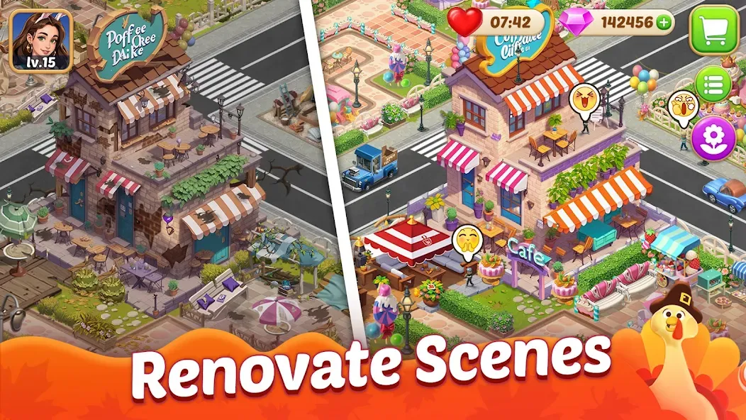 Manor Cooking: Chef Build Town screenshot 4