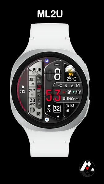 ML2U 414 Cyber Sport Watch screenshot 7